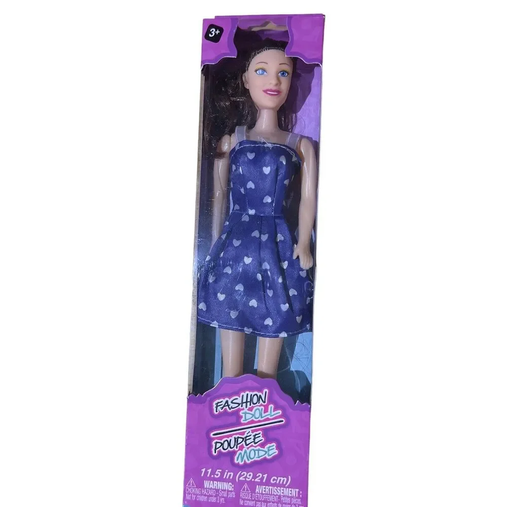 Fashion Doll Poupee Mode 11.5”‎ Doll Accessories & Outfit Bundle Ages 3+